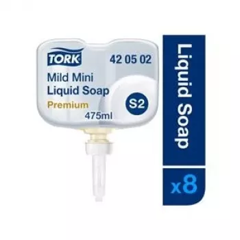 Skystas muilas Nenurodyta Tork Premium Mild S2 475 ml, dozatoriaus papildymas, švelni formulė