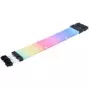 Lian Li Strimer Wireless GPU 3x 8-Pin ARGB maitinimo kabelis PW12-1W — belaidis ARGB GPU maitinimo jungtis (3×8‑kaiščiai)