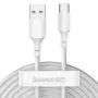 USB kabelis Baseus TZCATZJ-02 1,5 m USB A USB C Baltas