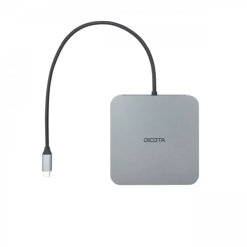 DICOTA D32057 USB Type-C šakotuvas 10000 Mbit/s sidabrinis