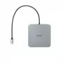 DICOTA D32057 USB Type-C šakotuvas 10000 Mbit/s sidabrinis