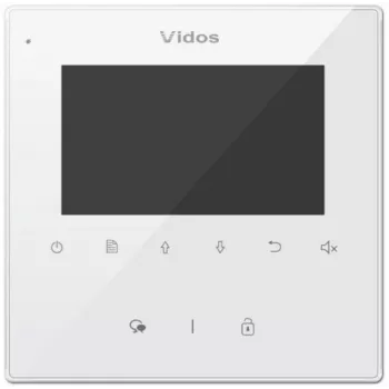 Vidos Duo M1022W Vaizdo Domofono Monitorius
