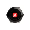 DimasTech vandalams atsparus mygtukas 22 mm Juodaline Dot RGB PD223