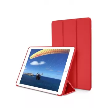 Devia odinis dėklas planšetei, skirtas iPad Air 2019 / iPad Pro 10.5 su rašiklio lizdu, raudonas