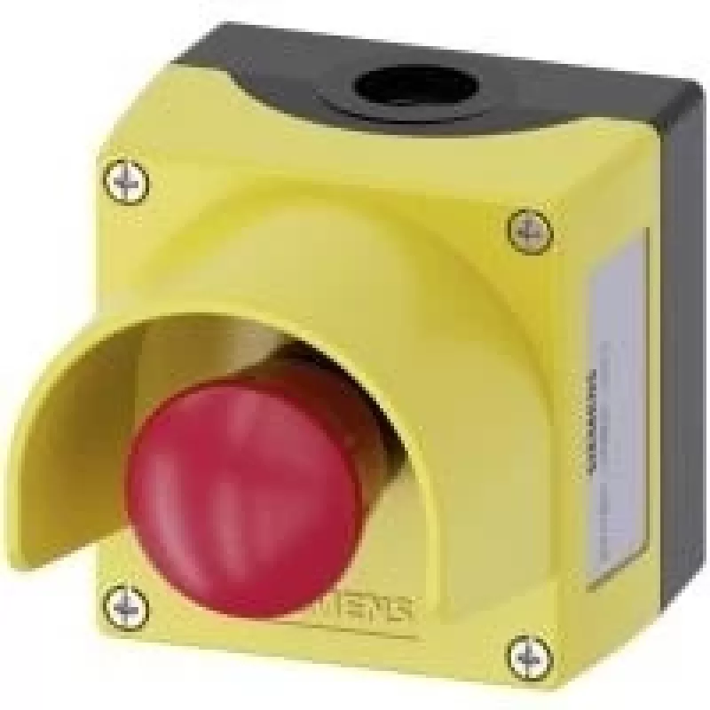 Siemens 3SU1801-0NB00-2AC2 tinklo įrenginys, geltonas