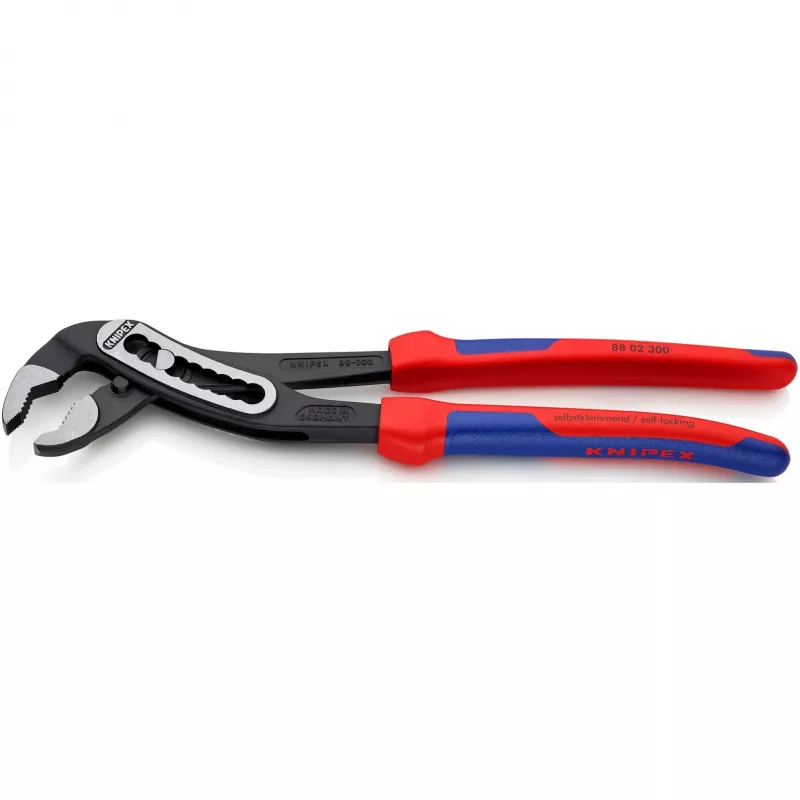 KNIPEX 88 02 300 - Griovelių ir spyruoklinės replės - 7 cm - 6 cm - Plienas - Plastikas - Mėlyna/Raudona