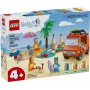 LEGO Bluey Blue Car Family Trip 11202 — žaislų rinkinys vaizduotės žaidimams