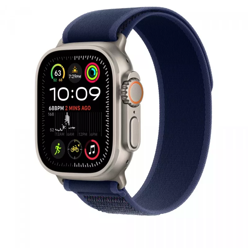 Mėlyna Trail Loop 49 mm - M/L - Natural Titanium Finish