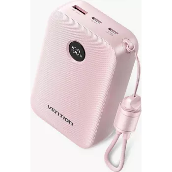 Nešiojama išorinė baterija Vention FKBP0-C 20000mAh — išorinė baterija su 2x USB-C ir 1x USB-A išvestimis