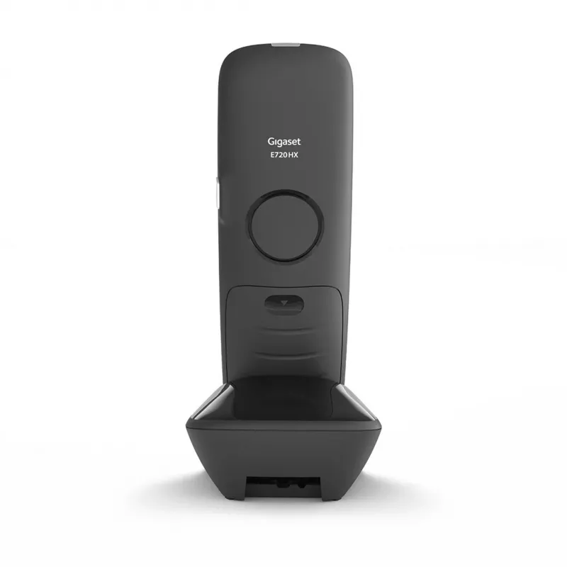 Gigaset E720HX Analoginis/DECT telefonas su skambučio numerio atpažinimu, juodas