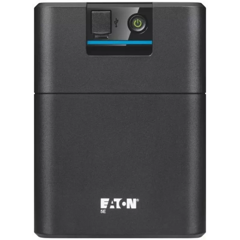 UPS Eaton 5E Gen2 700 Line-Interactive 0.7 kVA (360 W), 2 Type E lizdai, juodas, kompaktiškas