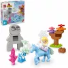 LEGO DUPLO žaidimų rinkinys 10418 — Disney Elsa ir Bruni Užburtame miške, 31 detalė, 2+ metų