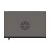 Prie sienos montuojama stovo spinta LANBERG WF03-5304-10B 19 colių 4U juoda, stiklinės durys