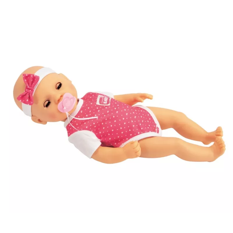 Lėlė SIMBA New Born Baby Hungry Baby 38 cm – tikroviška kūdikio lėlė, 38 cm