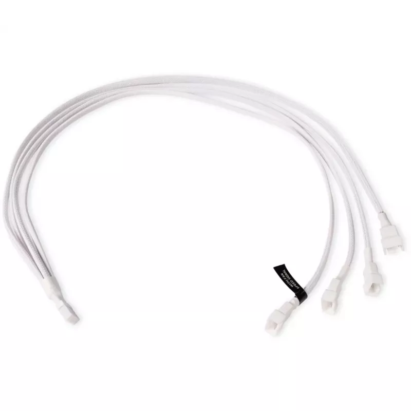 RGB skirstytuvo kabelis Alphacool 18730 plastikinis baltas 600 mm