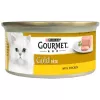 Purina Nestle Gourmet Gold - lašiša ir vištiena - šlapias kačių maistas -85 g
