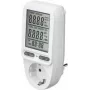 Goobay 64589. Ekranas: LCD. Maitinimo šaltinis: kintamoji srovė, maksimali srovė: 16 A, maks. galia: 3680 W. Plotis: 146 mm, gylis: 70 mm, aukštis: 74,5 mm (64590)