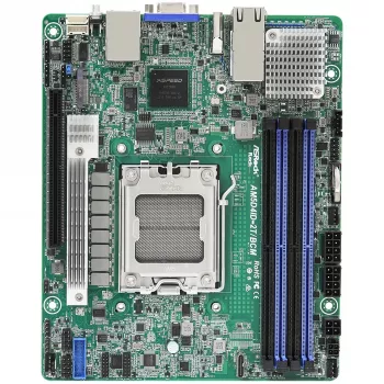 ASRock AM5D4ID-2T/BCM pagrindinė plokštė KNOLL3 X300 Socket AM5 mini ITX