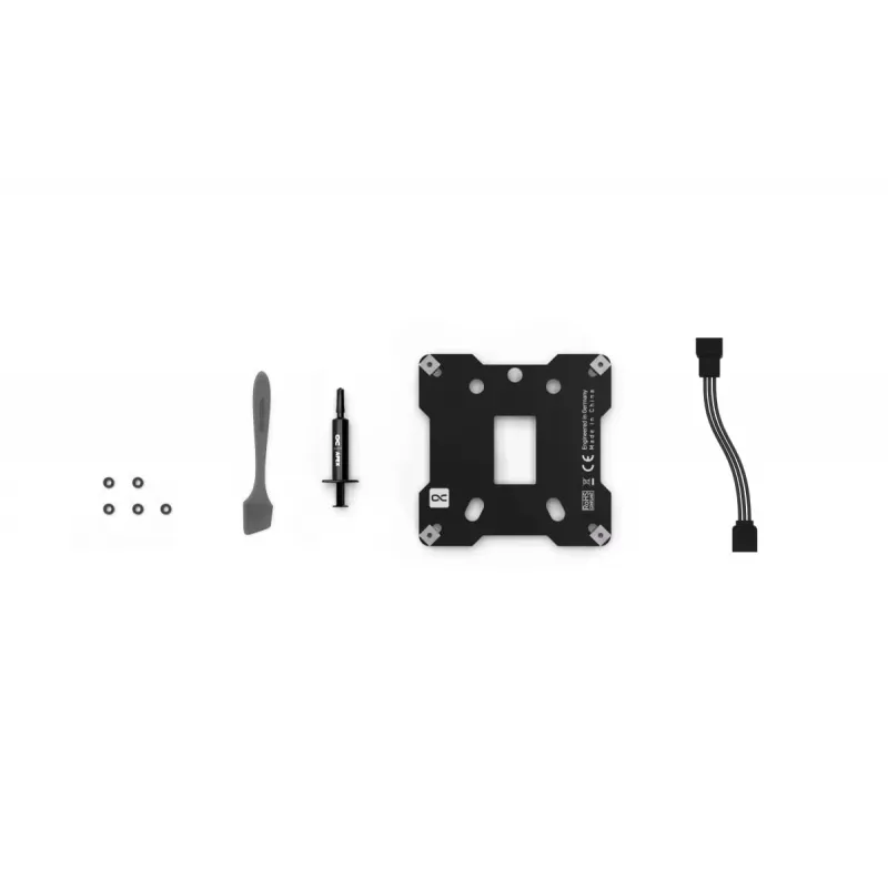 Alphacool 13851 šalčio plokštė, akrilo, permatoma, 88x88x32,3 mm