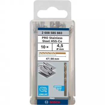 Sukamieji grąžtai Bosch HSS Cobalt 2608585883 5–13 mm