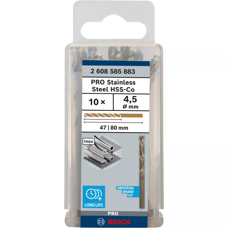 Sukamieji grąžtai Bosch HSS Cobalt 2608585883 5–13 mm