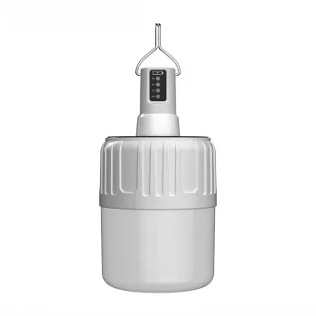 Kempinginė lempa Superfire T26-S — 500 lm, saulės įkrovimas, 18 W galia