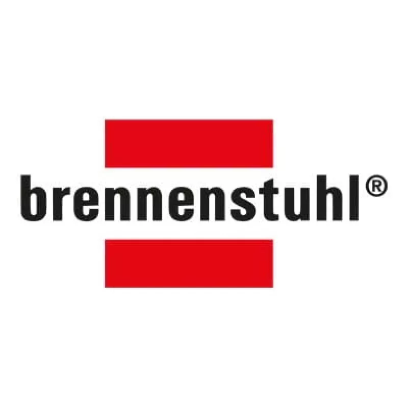 Brennenstuhl 1153340115 Maitinimo šakotuvas Super-Solid Line 5 lizdų 2,5 m H05VV-F 3G1,5, Sidabrinis (1153340115)