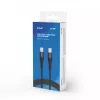 Savio CL-160 USB laidas 2 m USB 2.0 USB C - USB C juodas