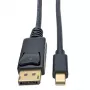 Tripp Lite P583-003-BK Mini DisplayPort į DisplayPort adapterio kabelis (kištukas / kištukas) - 4K 60 Hz - juodas - 0,9 m (P583-003-BK)