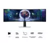Monitorius Samsung Odyssey G9 OLED 49 col. OLED 5120 x 1440