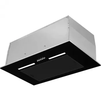 Įmontuojamas virtuvės gartraukis MPM MPM-54-OWS-02, 54 cm, 3 greičių ištraukimas, maks. 626 m³/val., juodas