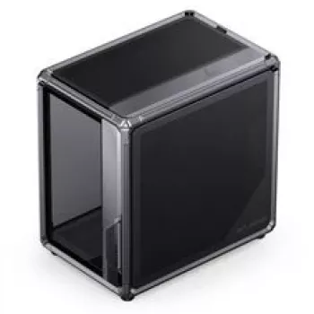 PC korpusas Jonsbo X400, Midi-Tower ATX, grūdinto stiklo šoninis skydas, pilkas