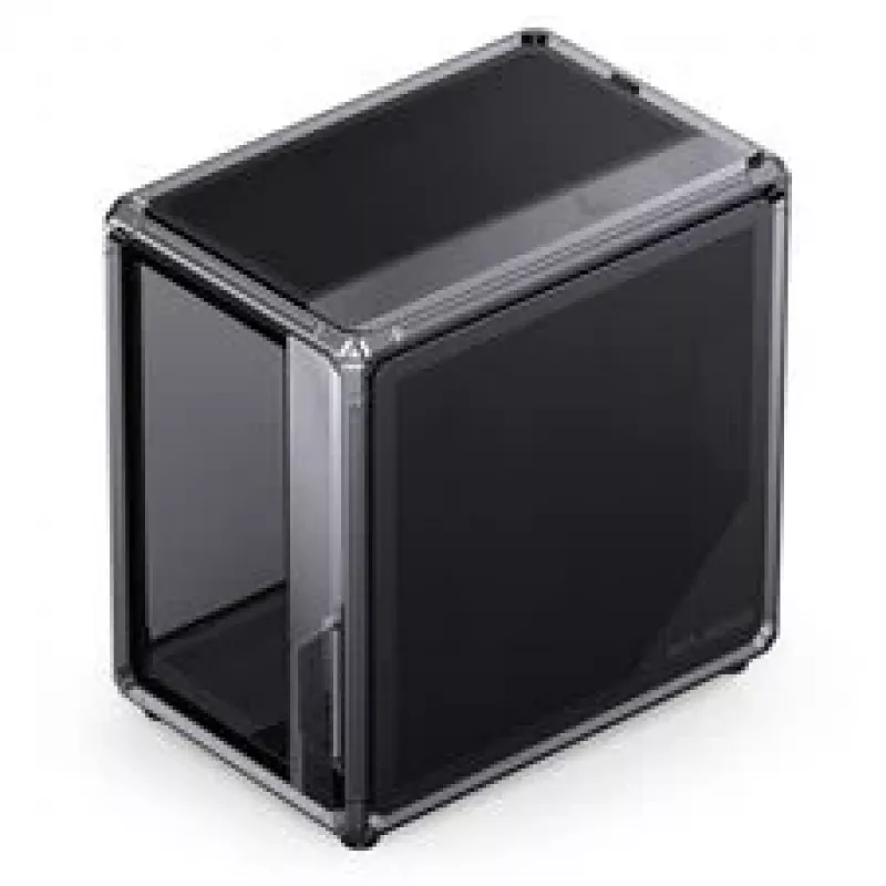 PC korpusas Jonsbo X400, Midi-Tower ATX, grūdinto stiklo šoninis skydas, pilkas
