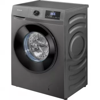 Priekinio pakrovimo skalbimo mašina BOMANN WA 7185, 8 kg talpa, 1400 aps./min, A energijos klasė, juoda