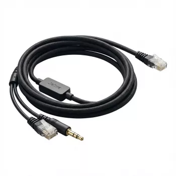 Adapterio kabelis Helos, suderinamas su Jabra 14201-10 – garso / telefono ausinių prijungimui