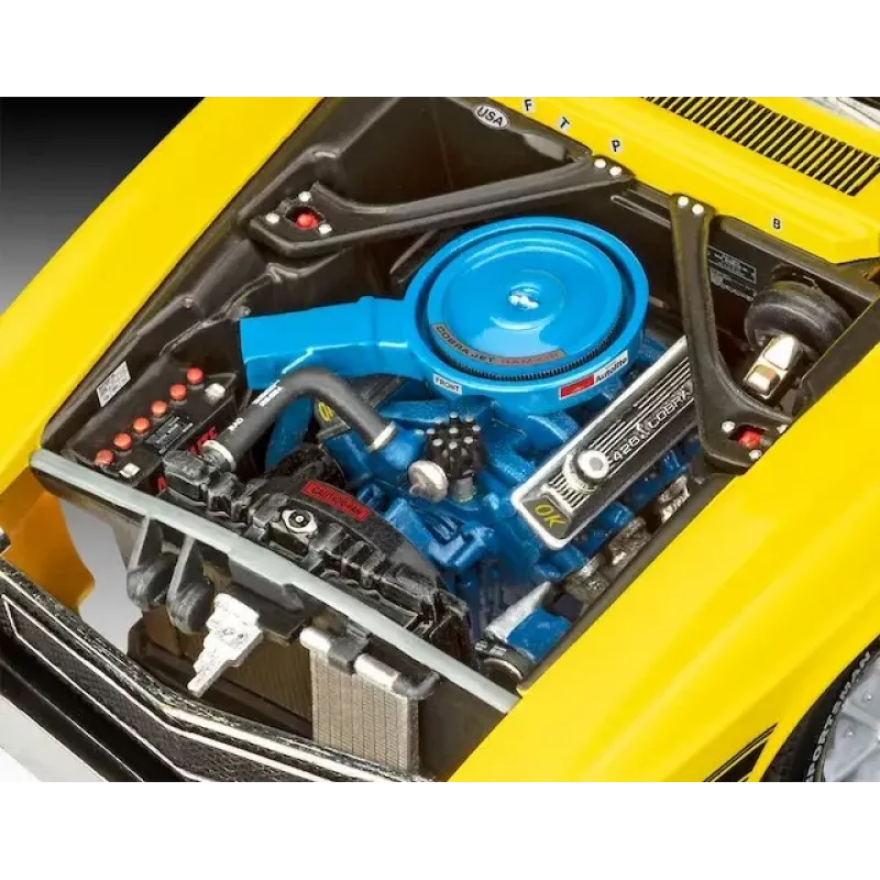 Plastikinis modelis 70 Shelby Mustang GT500 1/25