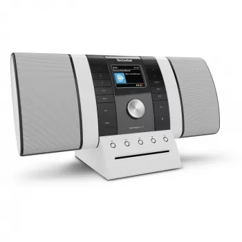 Nešiojamasis radijas TECHNISAT Multyradio 4.0 SE juodos/baltos spalvos su Bluetooth ir USB