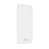 Išorinė baterija Extralink EPB-078W 10000 mAh balta, USB-C, 10 W išvestis, įkrauna iki 2 įrenginių