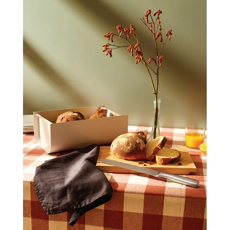 Duonos dėžutė Alessi BG03WG pilka 340 mm plotis 210 mm gylis 140 mm aukštis
