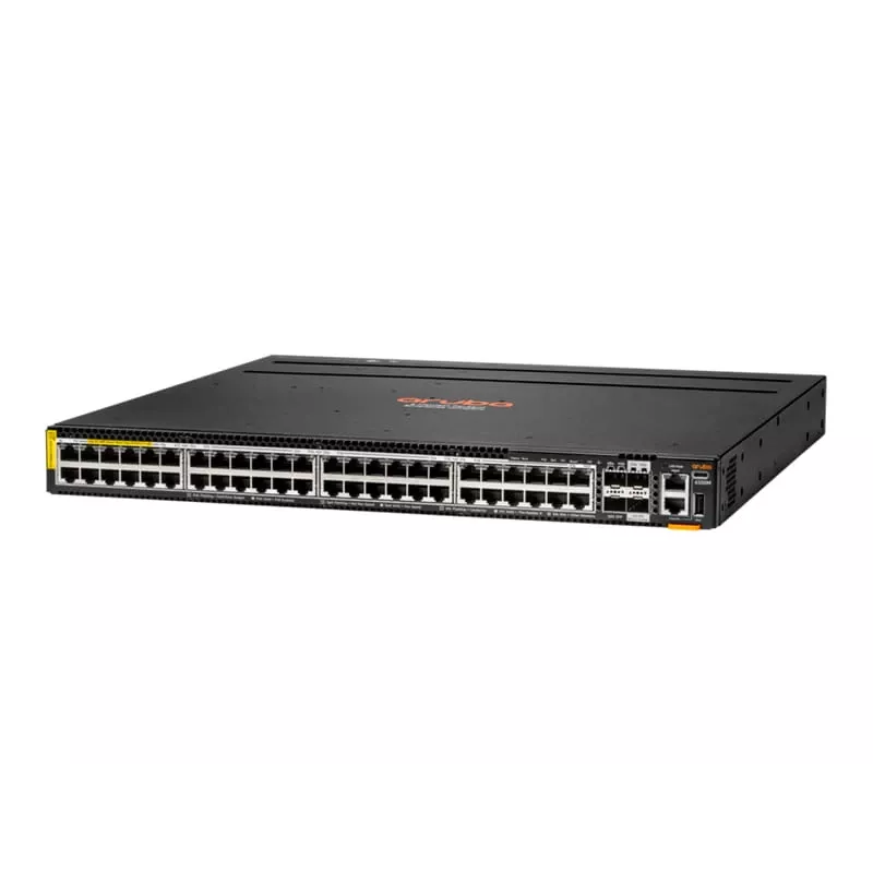 Valdomas tinklo komutatorius HP Enterprise Aruba R8S90A 48x 5G Ethernet (100/1000/5000) PoE, RJ-45/USB-C konsolė, 880 Gbit/s
