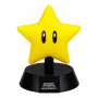 Stalinė lempa Paladone Super Mario Super Star Icon Light — dekoratyvinis LED naktinis šviestuvas