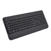 Logitech Signature K650 - klaviatūra - belaidė - Bluetooth 5.1 - QWERTZ - švediška - grafito