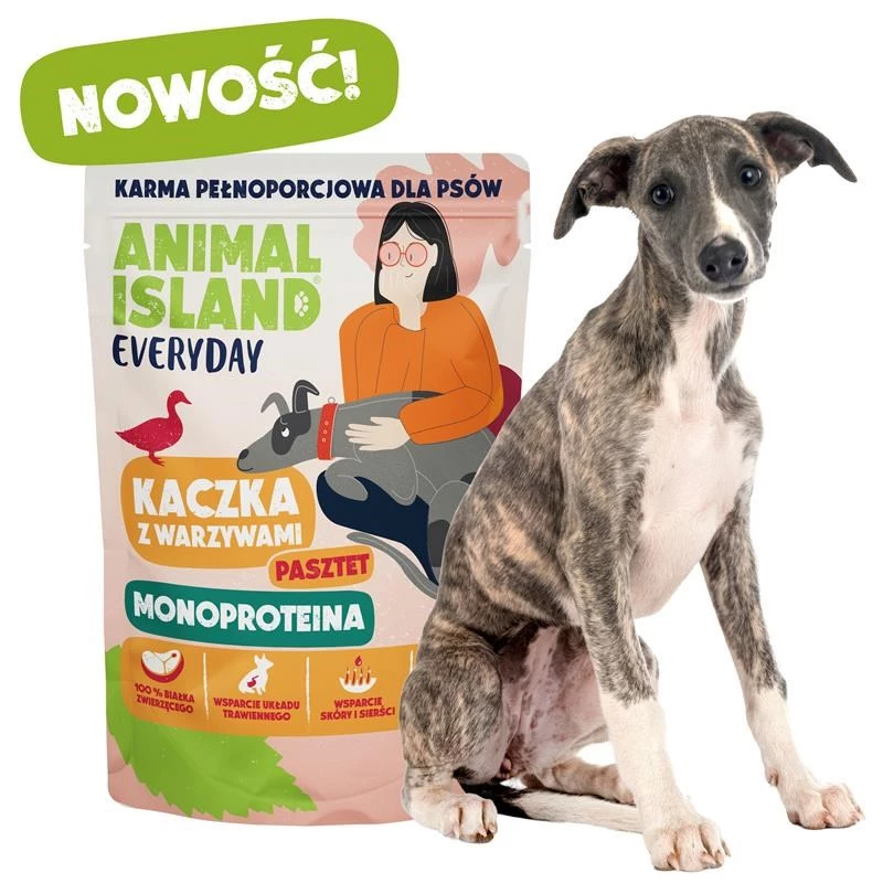 ANIMAL ISLAND Mono-Protein Duck for Dogs 300g