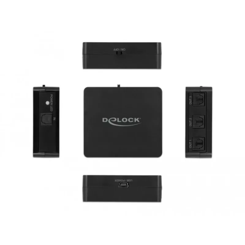 S/PDIF TOSLINK skirstytuvas DeLOCK 63397
