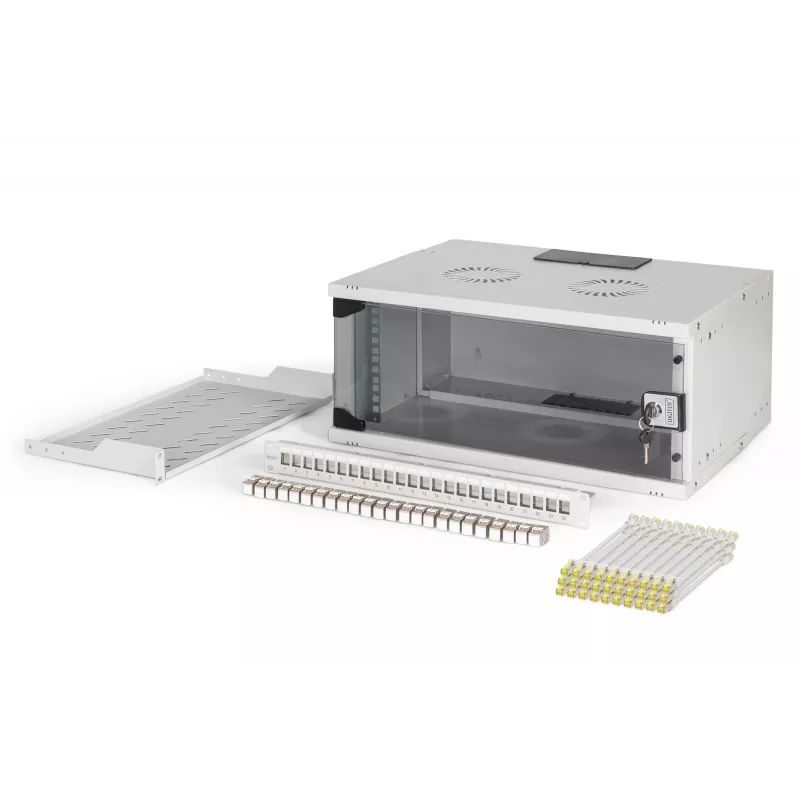 Digitus SOHO Pro tinklo rinkinys, 483 mm (19) - 4U, 540 x 400 mm (P x G)