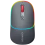 Canyon MW-22 2in1 RGB belaidė pelė - pilka - Bluetooth/RF - 1.600 dpi - įkraunama