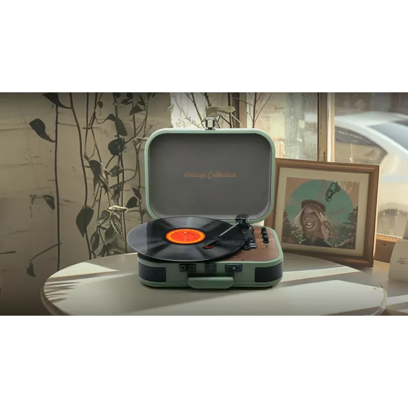 Muse Stereo Turntable | MT-207 PGR | Bluetooth Out | USB prievadas | AUX įvestis