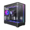 PC Case Montech KING 15 PRO Juoda — micro ATX / Mini-ITX midi tower