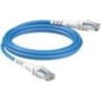 “Patchsee ThePATCHCORD RJ45” komutacinis kabelis Cat. 6A, U/UTP, itin plonas, mėlynas, 0,6 m (TPC-SB-U/2)