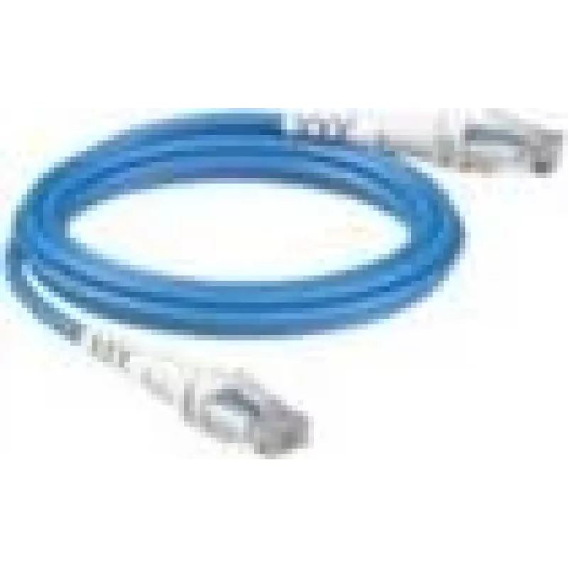 “Patchsee ThePATCHCORD RJ45” komutacinis kabelis Cat. 6A, U/UTP, itin plonas, mėlynas, 0,6 m (TPC-SB-U/2)